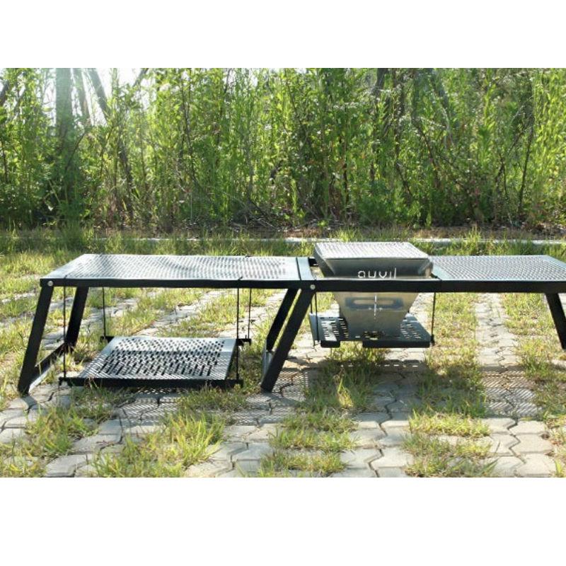 auvil/オーヴィル マルチスタンド オーヴィルのマルチプレートをテーブルからを吊るしてテーブル下に棚を設置できるキオプションパーツ AVL-018 |  | 02