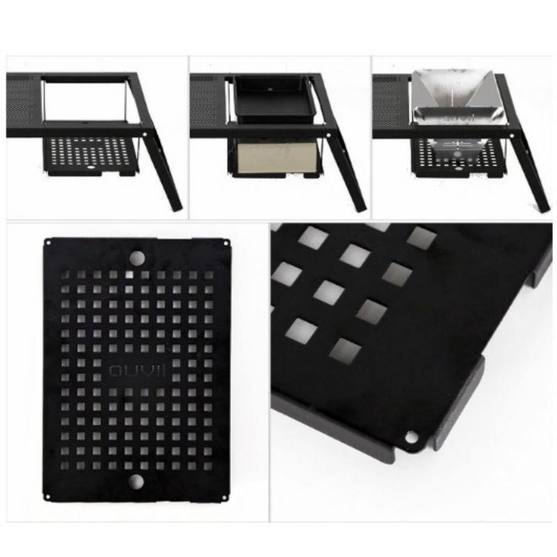 auvil/オーヴィル マルチスタンド オーヴィルのマルチプレートをテーブルからを吊るしてテーブル下に棚を設置できるキオプションパーツ AVL-018 |  | 03