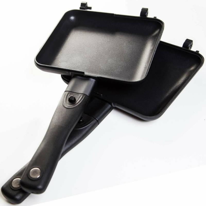 RidgeMonkey/リッジモンキー コネクトコンパクトサンドウィッチトースター 上下がそれぞれ独立可能 フライパン Connect Compact Sandwich Toaster |  | 01