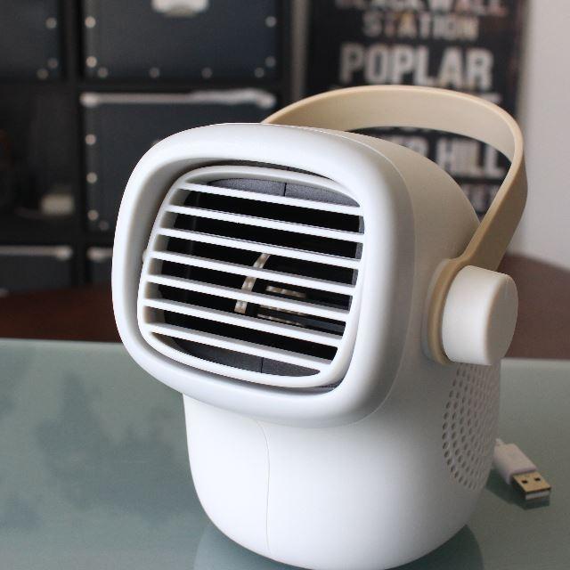 卓上扇風機 コンパクトファン タロ PIERIA/ピエリア 大人かわいいアニマルフォルムの卓上扇風機 USB電源、AC電源の2WAY対応 風量3段階 シロッコファン |  | 04