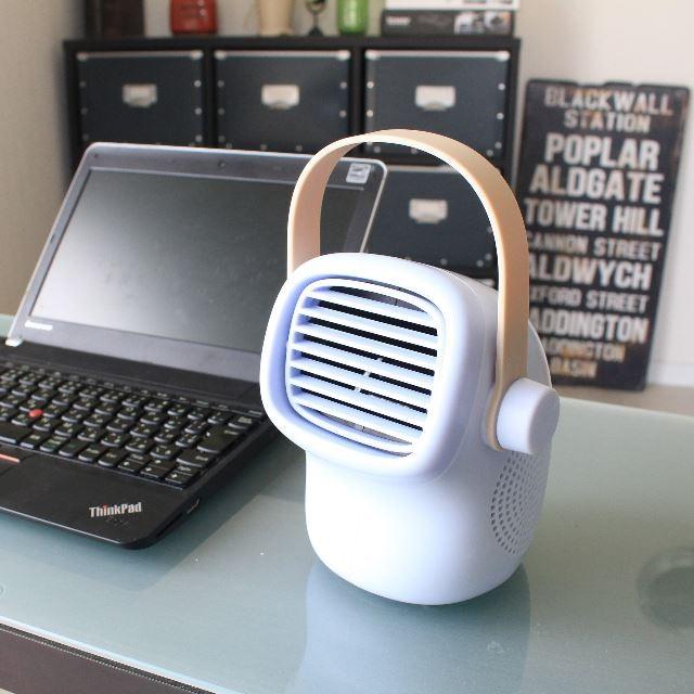 卓上扇風機 コンパクトファン タロ PIERIA/ピエリア 大人かわいいアニマルフォルムの卓上扇風機 USB電源、AC電源の2WAY対応 風量3段階 シロッコファン |  | 07