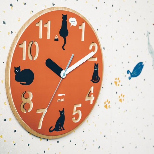 インターフォルム ミラベル 壁掛け時計 スイープムーブメント CL-3851