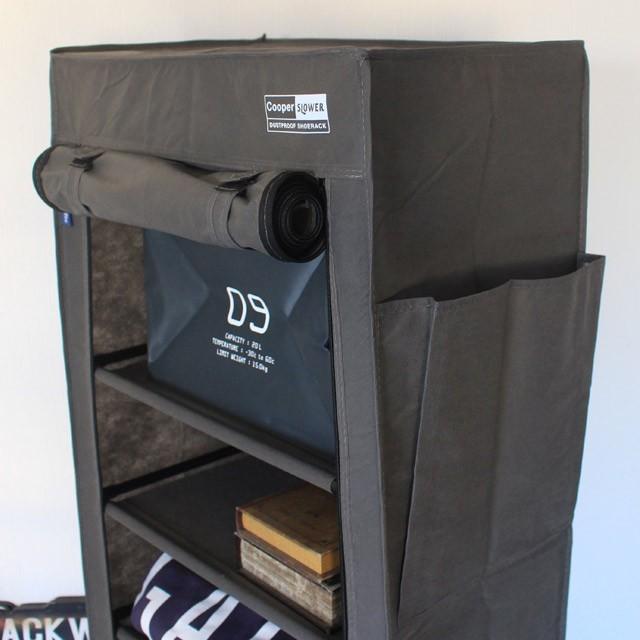 シューズラック8段ラック Cooper/クーパー 1600mmの高さがありながら超軽量な靴だけでなく洋服収納や小物などにも活用できるシューズラック |  | 05