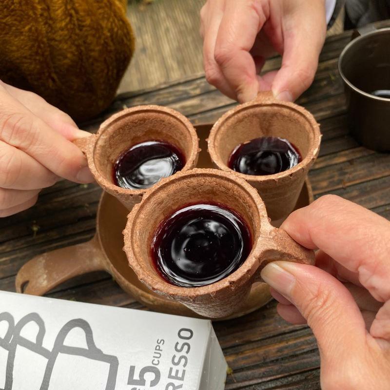 ECOPRESSO BAKER/どこでもエコプレッソベーカー エコプレッソメーカー 食べられるエスプレッソ型のカップケーキメーカー コップ型 |  | 03