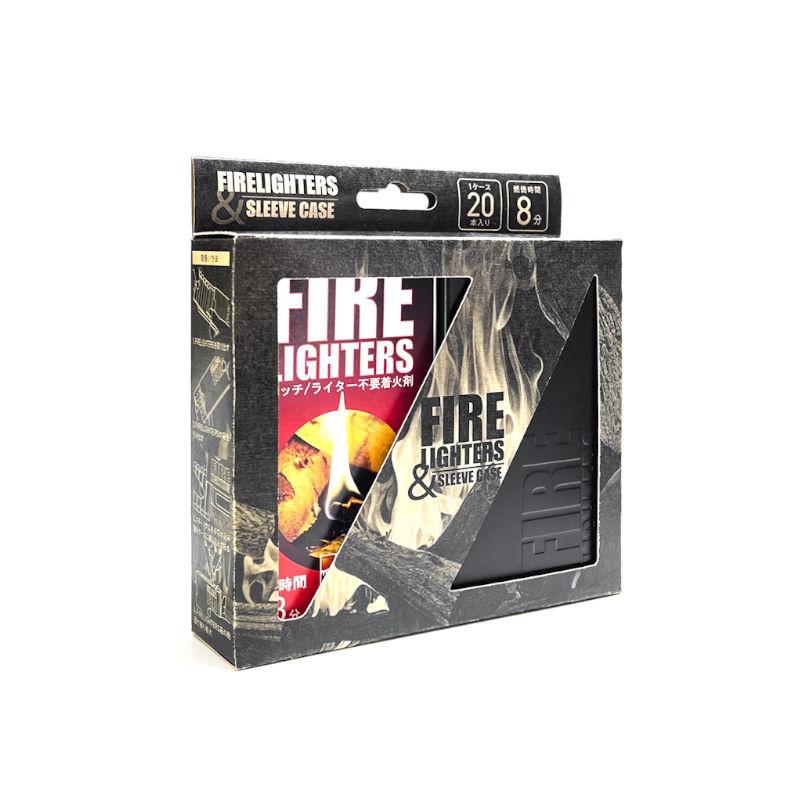 FIRELIGHTERS SLEEVE CASE matte black ファイヤーライターズスリーブケース+ファイヤーライター1箱付き アウトドア専門店限定カラー |  | 06