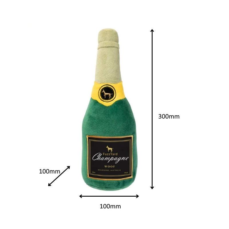 FuzzYard/ファズヤード Champagne シャンパン 犬猫用おもちゃ パロディグッズ プラッシュトイ 洗濯丸洗い可能 ノンアレルゲン加工 |  | 05