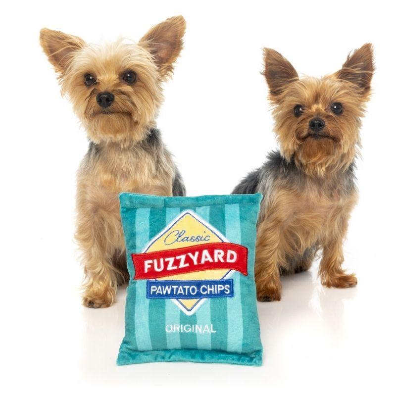 FuzzYard/ファズヤード PAWTATO CHIPS パウテトチップス 犬猫用おもちゃ パロディグッズ プラッシュトイ 缶ジュース型 洗濯丸洗い可能 ノンアレルゲン加工 |  | 01