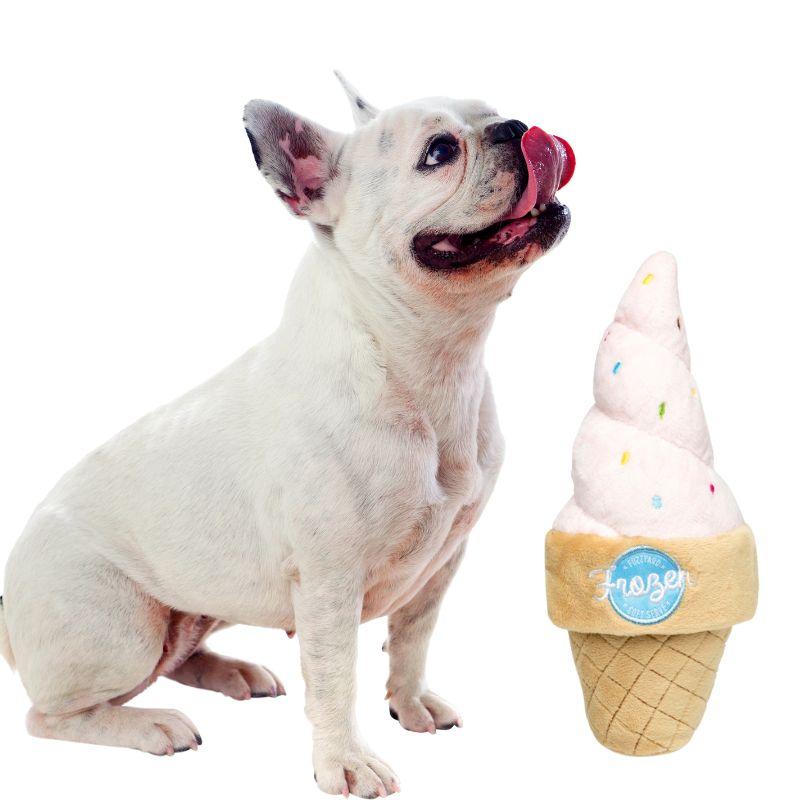 FuzzYard/ファズヤード IceCream アイスクリーム 犬猫用おもちゃ パロディグッズ プラッシュトイ 洗濯丸洗い可能 ノンアレルゲン加工 |  | 01