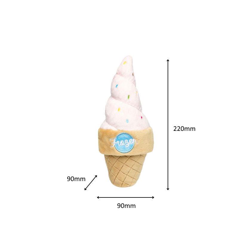 FuzzYard/ファズヤード IceCream アイスクリーム 犬猫用おもちゃ パロディグッズ プラッシュトイ 洗濯丸洗い可能 ノンアレルゲン加工 |  | 05