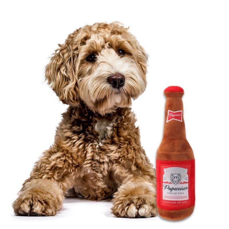 FuzzYard/ファズヤード PUPWEISER パプワイザーボトル 犬猫用おもちゃ パロディグッズ プラッシュトイ 洗濯丸洗い可能 ノンアレルゲン加工 |  | 01