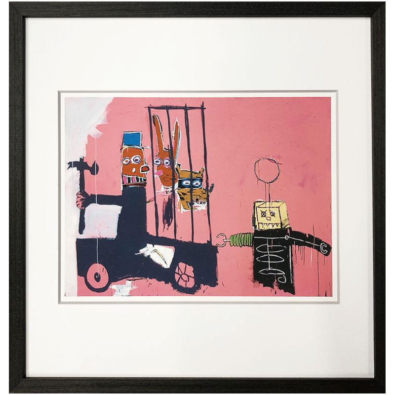 バーガス　　絵画 バーガス 絵画 バスキア アートフレーム （Untitled 1981/Fallen Angel