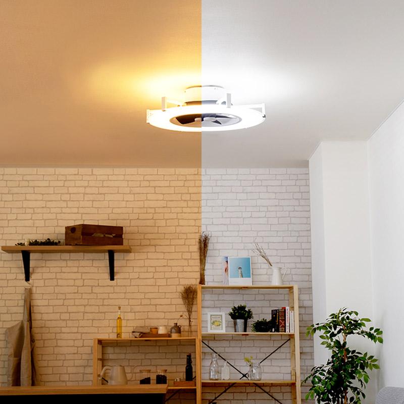 パネライトサーキュレーター JE-CF029 10〜14畳用 LEDシーリングファン