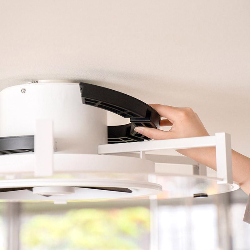 パネライトサーキュレーター JE-CF029 10〜14畳用 LEDシーリングファン