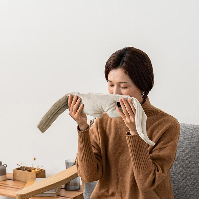 コードレスウォームアイマスク アロマパッド付 アイマスク 温かいアイマスク スリーピングマスク 充電式で繰り返し使えるコードレス式アイマスク |  | 02