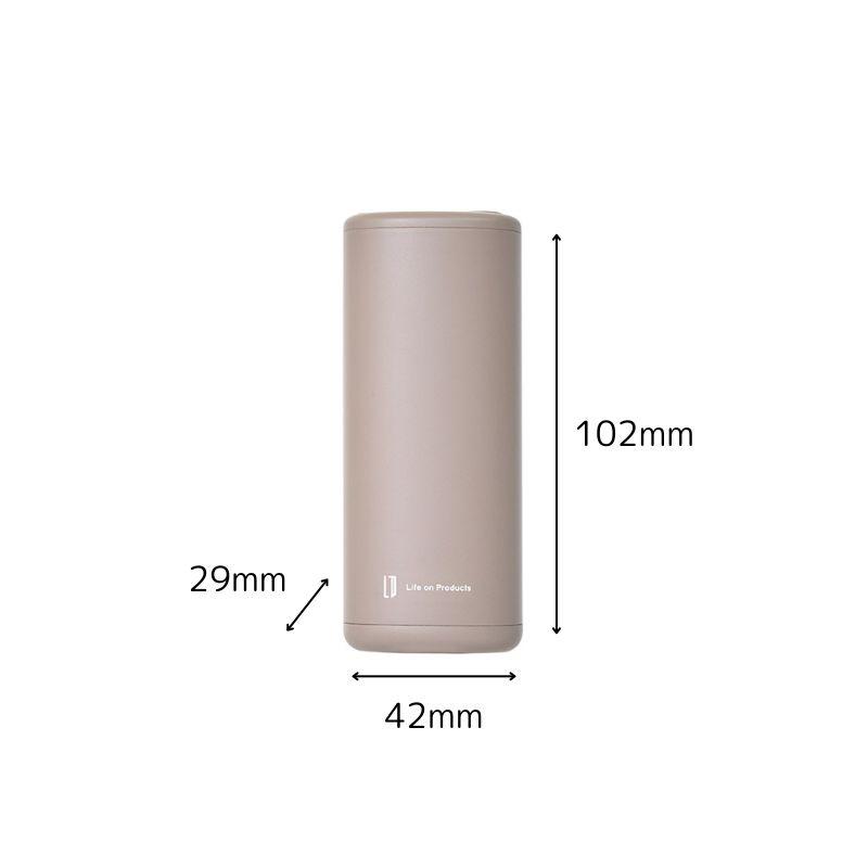 持ちやすいスリムカイロ カバー&モバイルバッテリー機能付 瞬間発熱 充電式カイロ 充電式かいろ カバー付き女性の手にぴったり馴染むスリムボディのカバー付 |  | 09