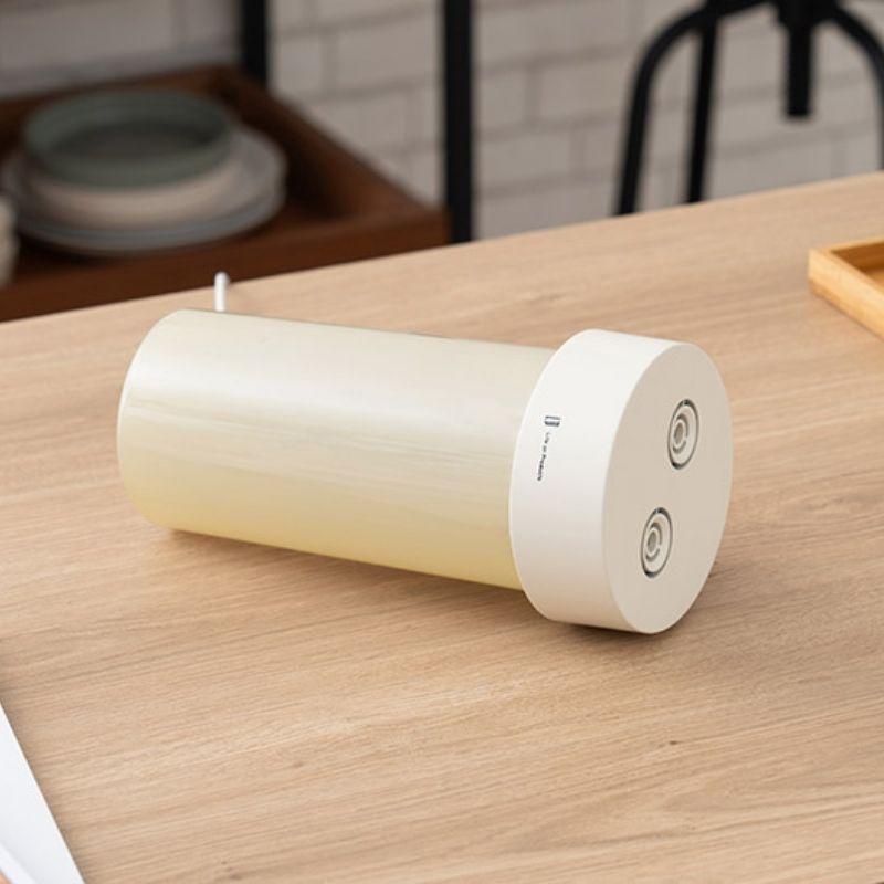 USB給電式ファン内蔵ツインジェット加湿器 LEDライト付き ミストを送風して広範囲を加湿するファン内蔵加湿器 コンパクトな見た目でも容量は800ml |  | 06