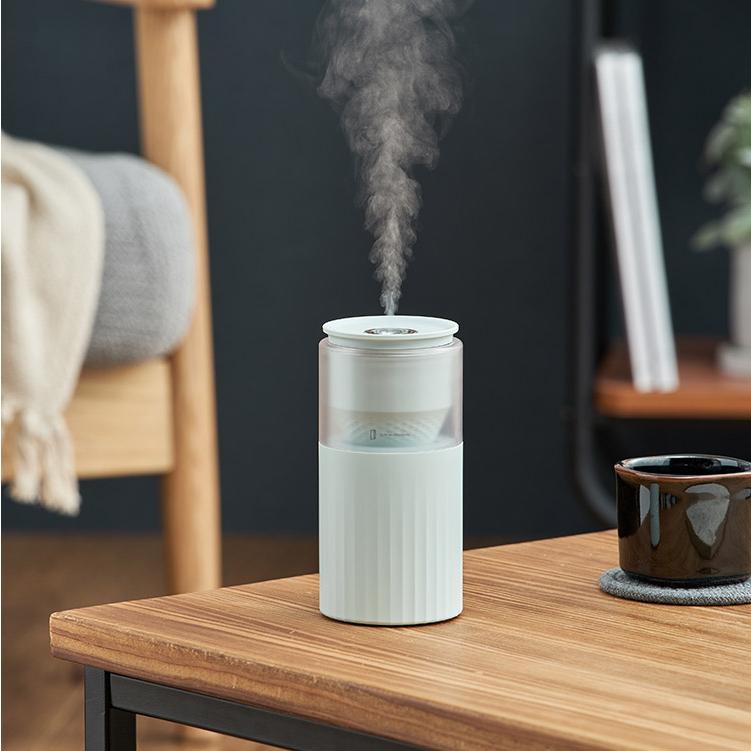 cado 加湿器 LEDライト付き 充電式ムードライト加湿器 LEDライト付きの超音波式加湿器 卓上