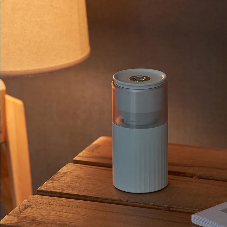 充電式ムードライト加湿器 LEDライト付きの超音波式加湿器 卓上