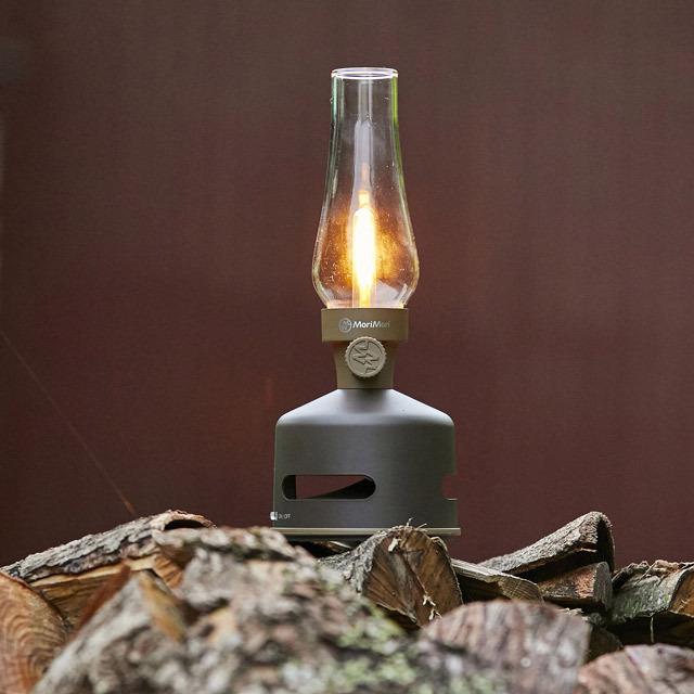 MoriMori LEDランタンスピーカー スピーカー搭載の充電式LEDランタン