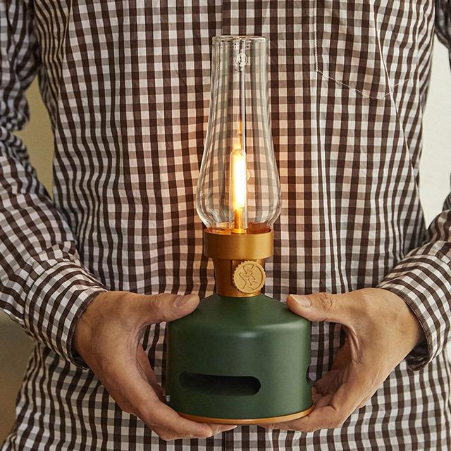 MoriMori LEDランタンスピーカー スピーカー搭載の充電式LEDランタン