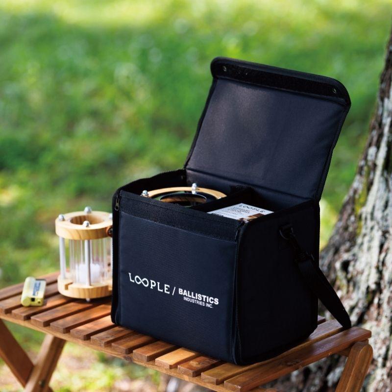 LOOPLE ループル キャンドルランタンボックス ループルのキャンドルランタンウッドS L最大2個収納可能なランタン収納ケース |  | 01