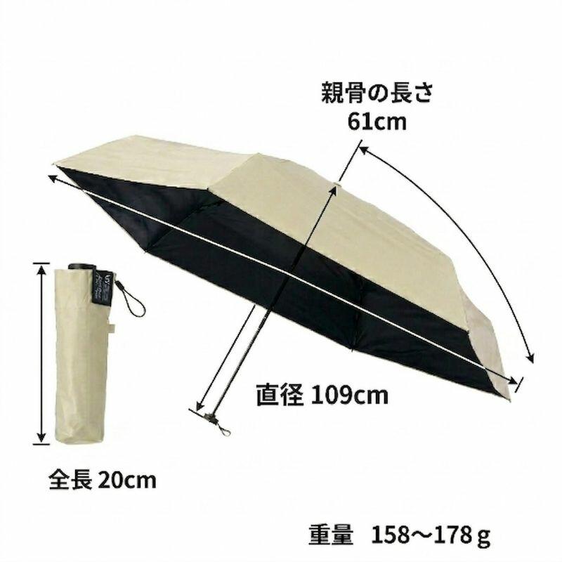 マジで軽い傘 マジカルテックプロテクション 61cm 晴雨兼用傘