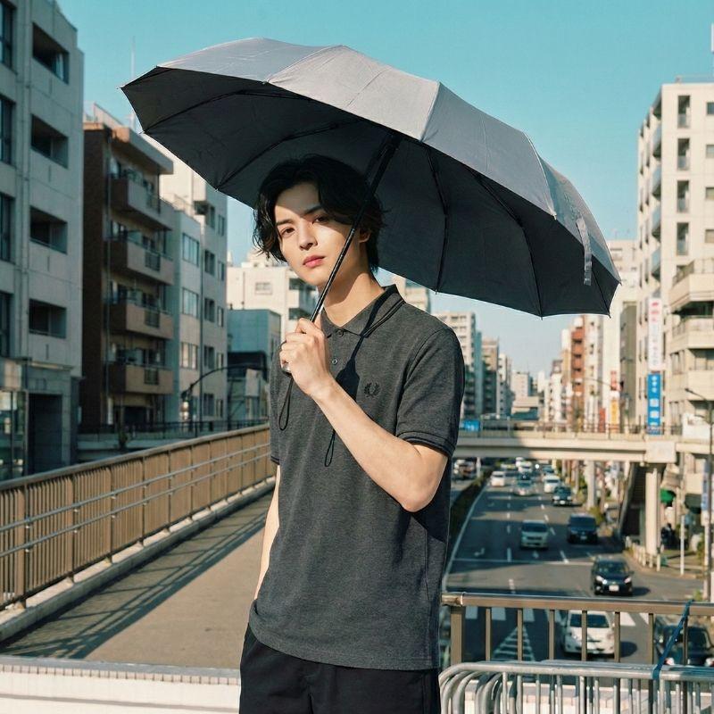 【屋外未使用】【値下げ】ENFOLD 晴雨兼用折りたたみ傘 マジで軽い傘 晴雨兼用折りたたみ傘 マジカルテックプロテクション