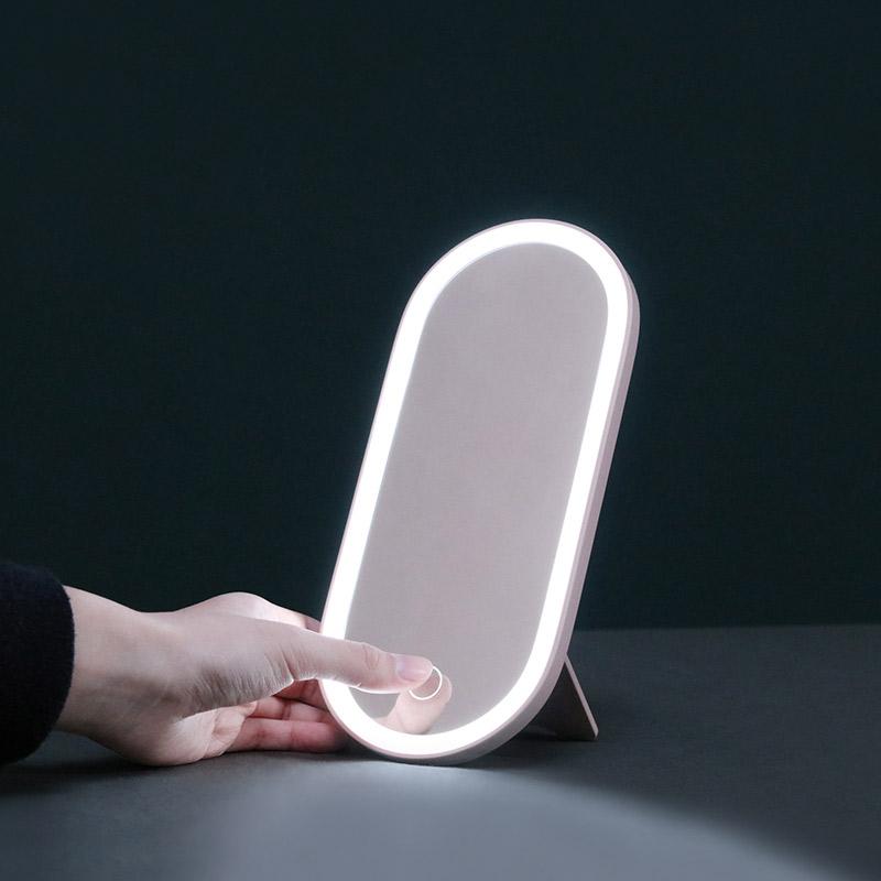 LEDライト付きメイクアップテーブル Amazon｜化粧台、ライト付きドレッシングテーブル、ミラー付き