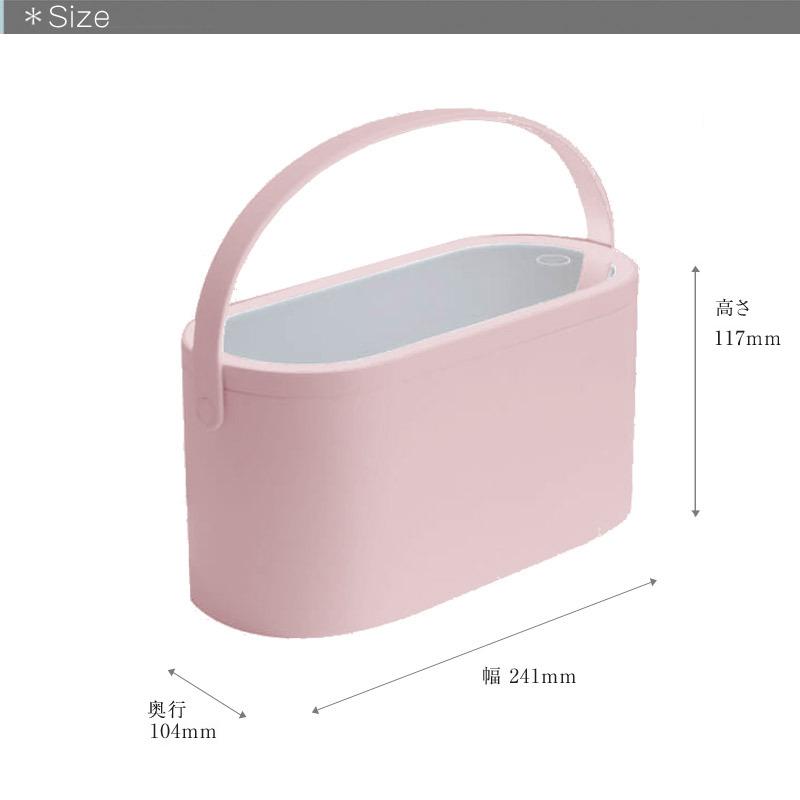 PORTABLE MAKEUP BOX/LEDライトミラー付き収納ボックス メイク