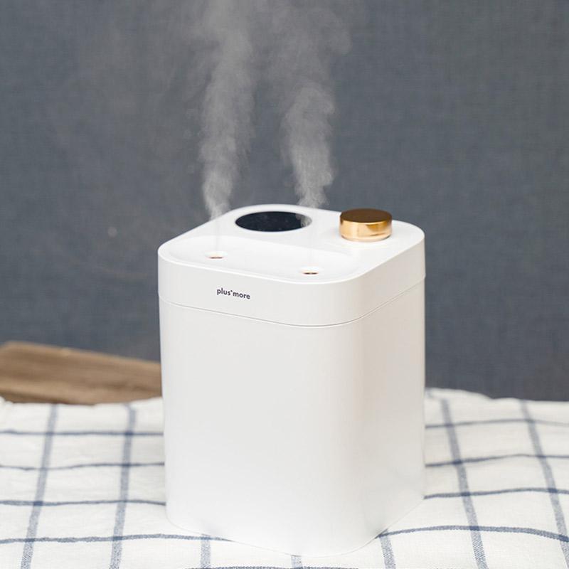 Plus more/プラスモア  デュアルミスト 倒れても水がこぼれにくいコードレス加湿器 充電式加湿器でありながら、デュアルミストでパーソナル空間にミストで潤いを |  | 06