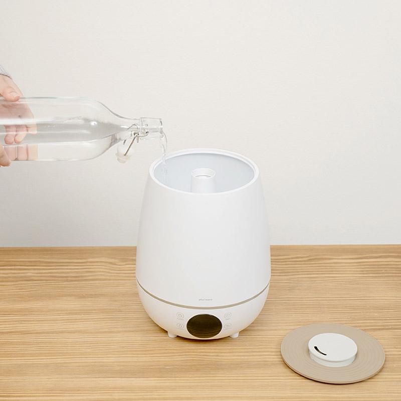 上部給水超音波式加湿器 湿度コントロール付 上部から給水が出来る超