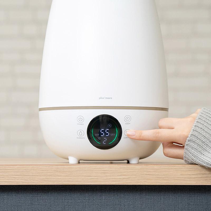 上部給水超音波式加湿器 湿度コントロール付 上部から給水が出来る超
