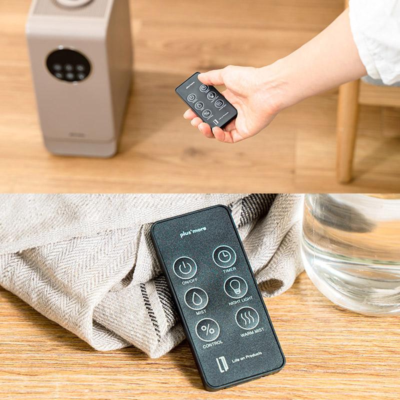 上部給水ハイブリッド式加湿器 湿度コントロール機能付 広く高くミストが広がる上部給水型のハイブリッド式加湿器 上蓋を外さずに給水可能 |  | 10