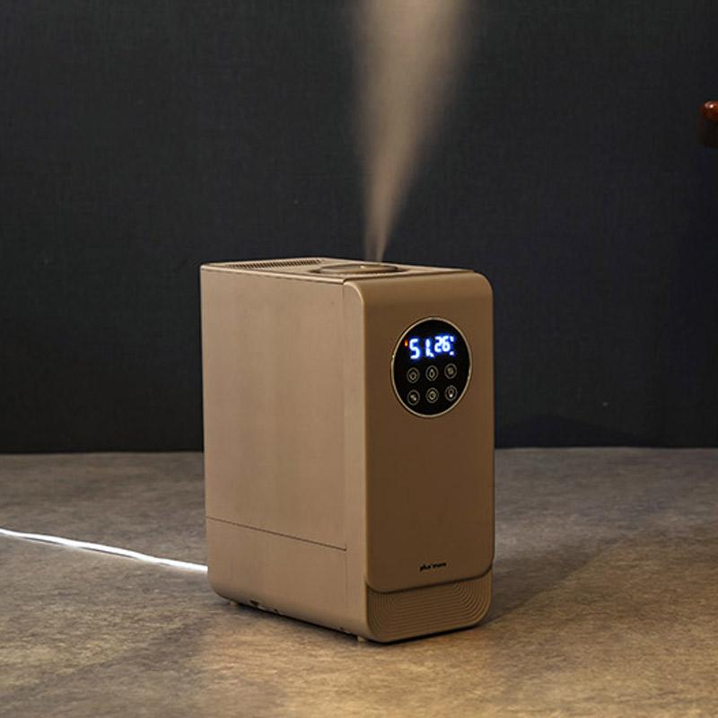 上部給水ハイブリッド式加湿器 湿度コントロール機能付 広く高くミストが広がる上部給水型のハイブリッド式加湿器 上蓋を外さずに給水可能 |  | 06