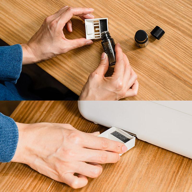 上部給水ハイブリッド式加湿器 湿度コントロール機能付 広く高くミストが広がる上部給水型のハイブリッド式加湿器 上蓋を外さずに給水可能 |  | 07