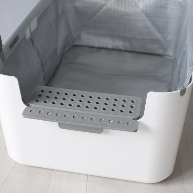 モデキャット リタートレイ modkat litter tray スタイリッシュなフルオープントップ型猫トイレ 猫のプライバシーにも考慮 尿は