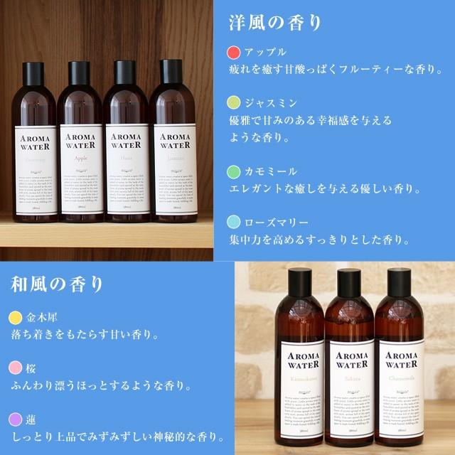 アロマウォーター 加湿器タンクやディフューザーに入れるだけで香りを