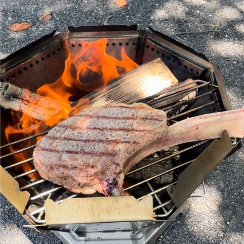 大型天火焼き台 8バーナー値下げしました ガス下火式焼物器「炭焼き」赤外線バーナータイプ｜株式会社マルゼン