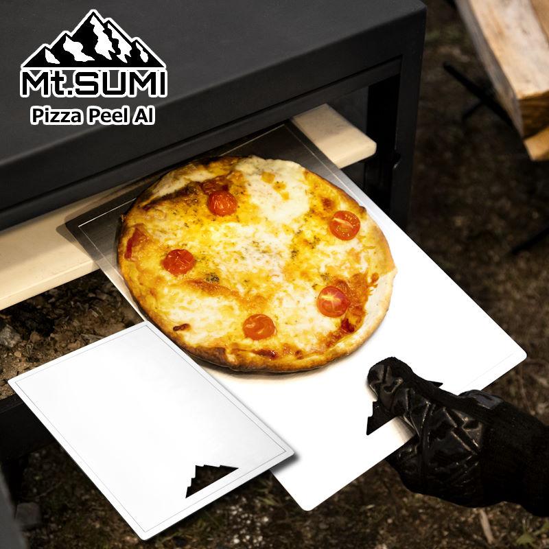 (クリックポスト発送) Mt SUMI/マウントスミ Pizza Peel Al/ピザピール アル 薪ストーブでピザを焼いた後にオーブンから