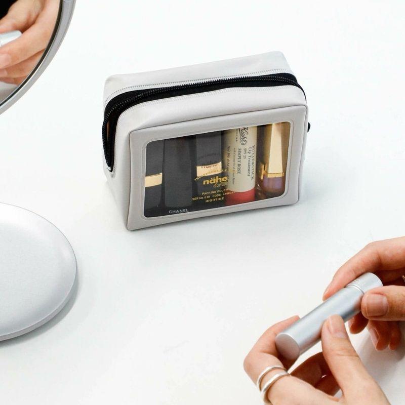 nahe ネーエ パッキングポーチ SSサイズ 透明窓で中身が一目瞭然把握しやすい人気のパッキングポーチ 化粧ポーチ コスメケース トラベルポーチ 軽量 防滴 |  | 04