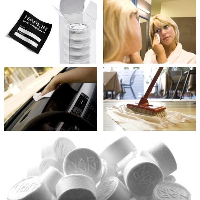 CREHO NAPKIN GO クレホ ナプキンゴー 12個入り 携帯おしぼり PUSHボタンを押すと圧縮おしぼりが中のエッセンスを吸い込んでおしぼりが出る |  | 04