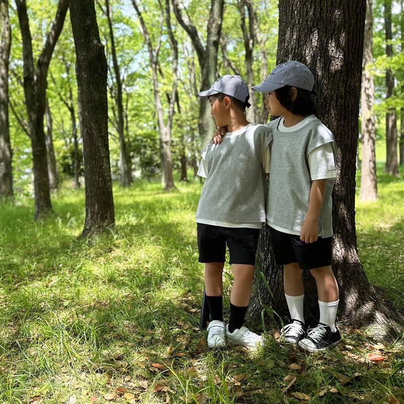 ストライプキャップ クリックポスト発送) OUKANUTS/オウカナッツ ストライプキャップ