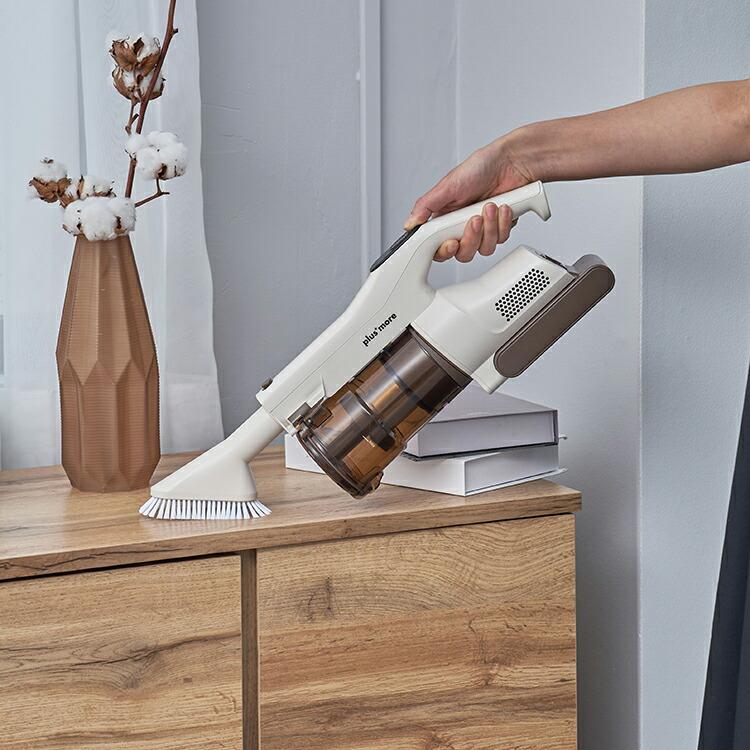 コードレス掃除機 自立式コードレススティッククリーナー 2種のアタッチメント付 コードレスクリーナー 充電式掃除機 コードレス掃除機 スタンド不要 |  | 04