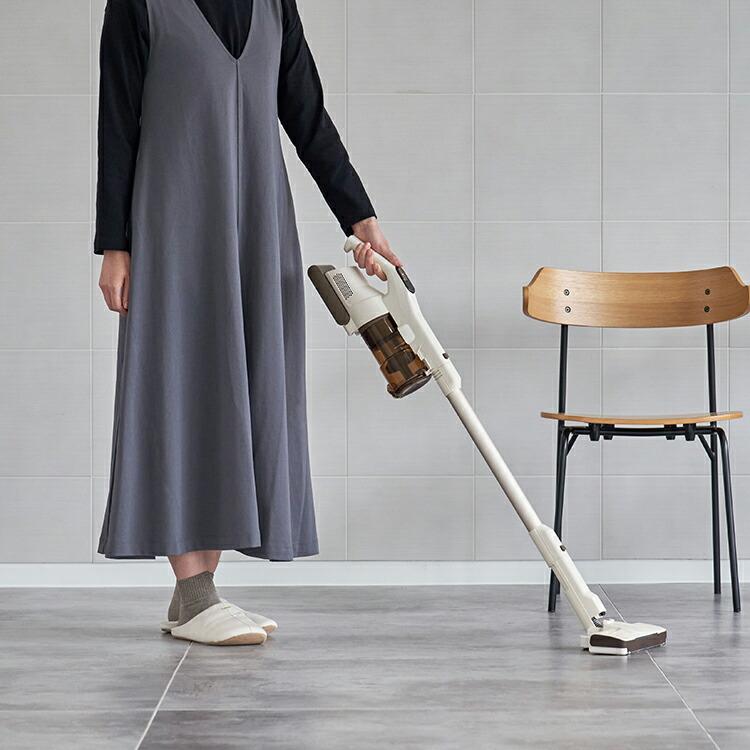 コードレス掃除機 自立式コードレススティッククリーナー 2種のアタッチメント付 コードレスクリーナー 充電式掃除機 コードレス掃除機 スタンド不要 |  | 06
