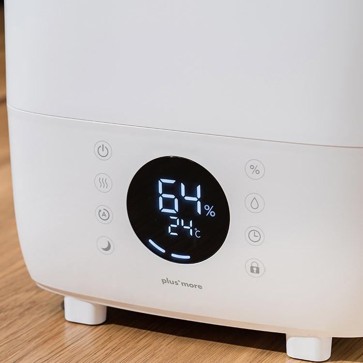 28畳対応上部給水ハイブリッド式 大噴霧アロマ加湿器リモコン付 上部給水式 圧倒的大噴霧で大空間も素早く加湿 清潔＆快適なミスト AI自動制御のスマート加湿 |  | 07