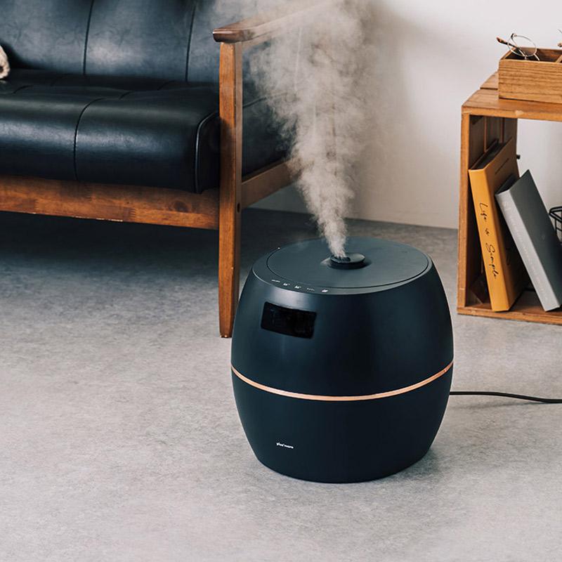 大容量加湿器 湿度コントロール付上部給水型ハイブリッド式加湿器 リモコン付 4リットルの大容量加湿器 前面ディスプレイ 多機能加湿器 ハイパワー最大500ml/h |  | 01