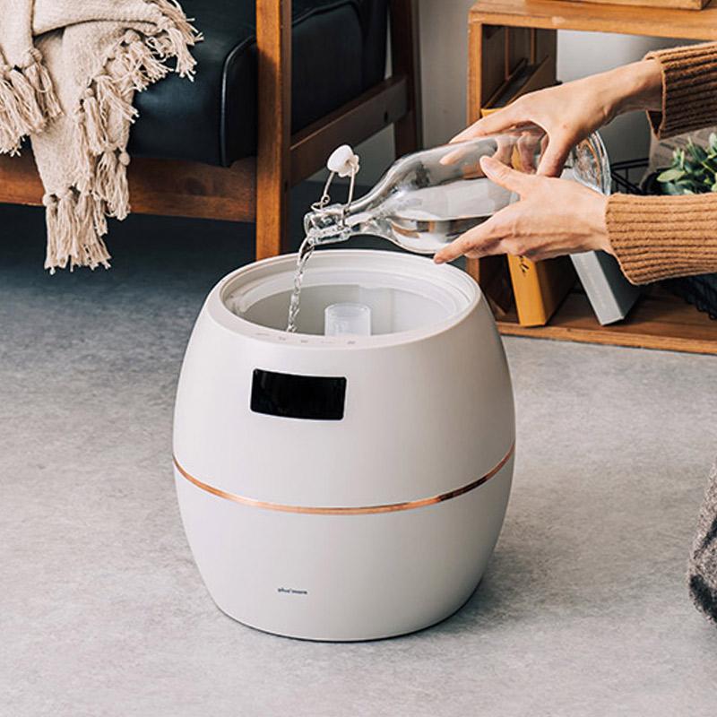 大容量加湿器 湿度コントロール付上部給水型ハイブリッド式加湿器 リモコン付 4リットルの大容量加湿器 前面ディスプレイ 多機能加湿器 ハイパワー最大500ml/h |  | 08