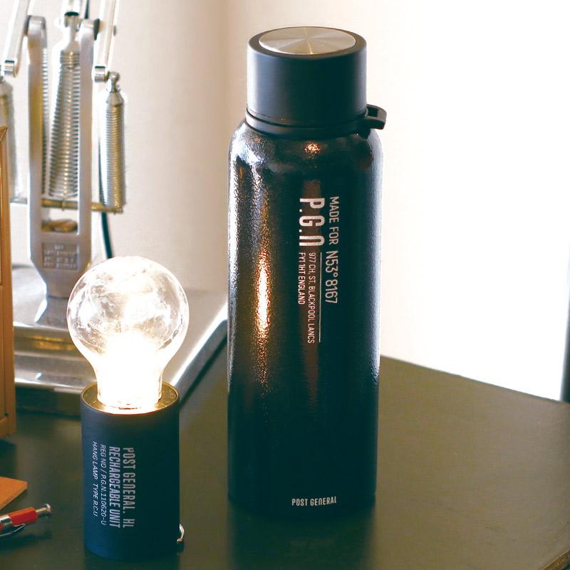 POST GENERAL/ポストジェネラル ダブルウォールボトル520ml たっぷり入る大きめサイズの直飲みステンレスボトル ハンマートン塗装 |  | 06