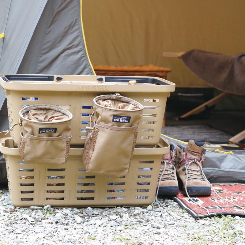 (クリックポスト発送)POST GENERAL/ポストジェネラル マルチパーパス ハンギングバッグLサイズ ウェットティッシュがちょうど収まる収納バッグ 筒形 小物の収納 |  | 06