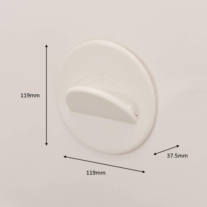 PitFit ピットフィット サークルフック 収納ボックスなどピットフィットシリーズが壁掛けできる耐荷重10kgのサークルフック 石膏ボードに対応 |  | 19